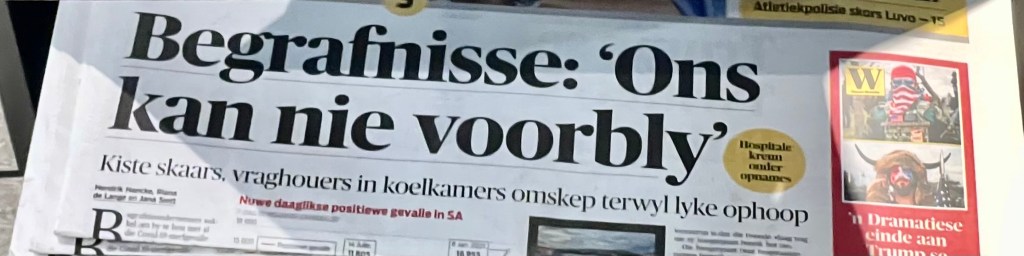 Burials: We can’t keep&nbsp;up!